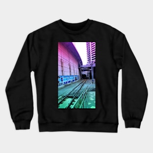 Pastel Brisbane City - Central Station Trainline Crewneck Sweatshirt